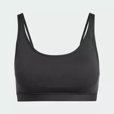adidas Gym & Training Áo Bra Medium Support Essentials All Me Nữ Đen IQ3371