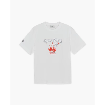 MLB - Áo thun unisex cổ tròn tay ngắn Summer Fruits_3ATSN6063-50WHS