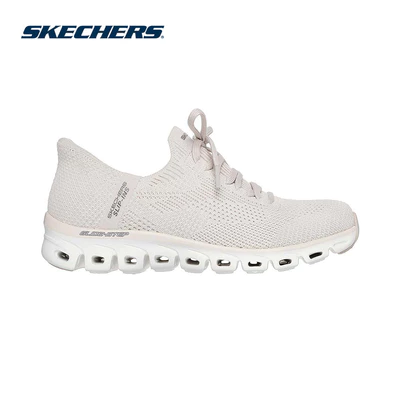 Giày Thể Thao Nữ Skechers Slip-ins Sport Active Glide-Step Love Story Thường Ngày - 104555-NAT Air-Cooled Memory Foam