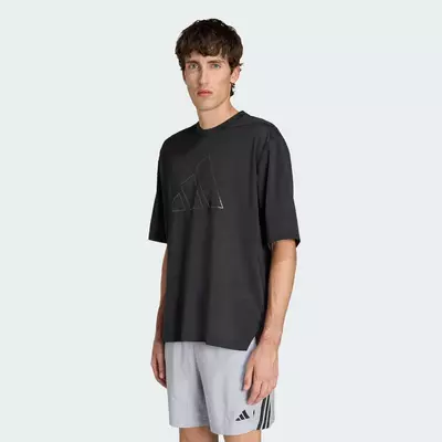 adidas Gym & Training Áo Thun Lưới Tập Luyện D4T PrimeLift Essentials Nam Đen KC7897