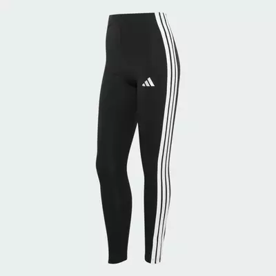 adidas Phong cách sống Quần Legging Cotton 3 Sọc Essentials Nữ Đen JE0072