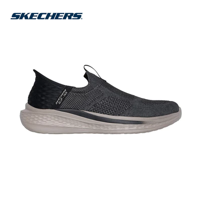 Giày Thể Thao Nam Skechers Slip-ins USA Street Wear Slade Rusty - 211077-BLK Air-Cooled Memory Foam Online Sale