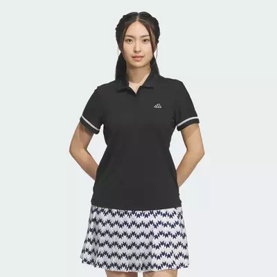 adidas Đánh gôn ÁO POLO NGẮN TAY CLIMACOOL Nữ Đen KB4725
