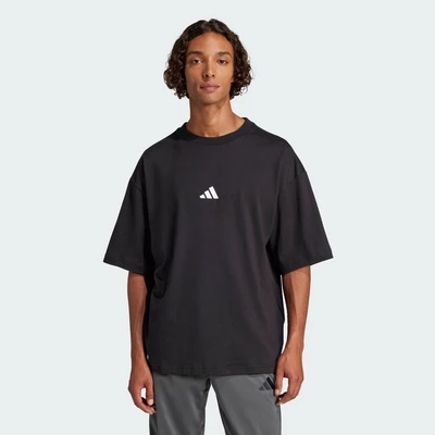 adidas Phong cách sống Áo thun Future Icons logo nhỏ Nam Đen JC5338