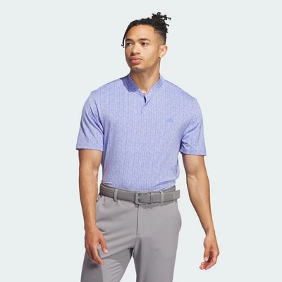 adidas Đánh gôn Áo Polo Họa Tiết Ultimate365 Nam Màu xanh da trời IX4311