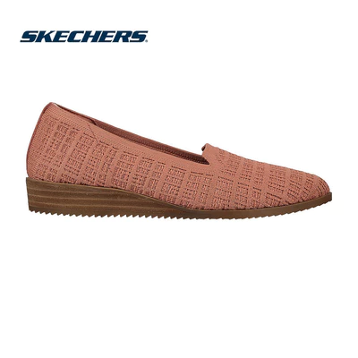 Giày Búp Bê Nữ Skechers Modern Comfort Cleo Sawdust - 158466-ROS Air-Cooled Memory Foam