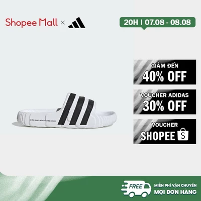 [Duy nhất 8.8 - VOUCHER 30%]adidas Phong cách sống Dép adilette 22 Unisex trắng IF3668