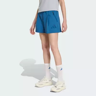 adidas Phong cách sống Quần Short Dệt adidas Z.N.E. Nữ Màu xanh da trời KF0579