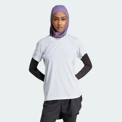 adidas Gym & Training Áo Thun Tập Luyện Big Performance Logo Train Essentials Nữ Màu xanh da trời IT0548