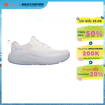 Giày Thể Thao Nữ Skechers Tech Running GOrun Supersonic Max - 172086-LGPR