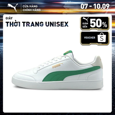 Giày thời trang PUMA Unisex Shuffle Màu Trắng