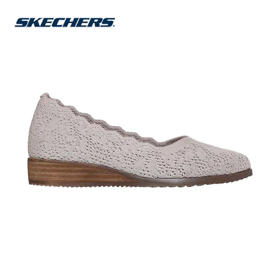 Giày Búp Bê Nữ Skechers Modern Comfort Cleo Sawdust Modesty - 159132-TPE Air-Cooled Memory Foam