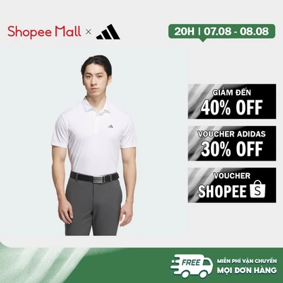 [Duy nhất 8.8 - VOUCHER 30%]adidas Golf AEROREADY Short Sleeve Polo Shirt Men White JE8289