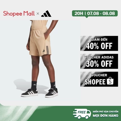 [Duy nhất 8.8 - VOUCHER 30%]adidas Phong cách sống Quần Short 3 Sọc Sereno AEROREADY Nam nâu JW0227
