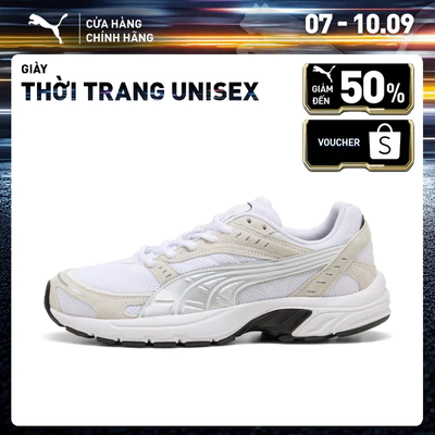Giày Thời Trang PUMA Unisex C25K White-Silver Màu Trắng