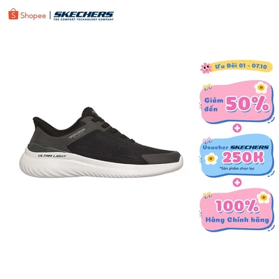 Giày Thể Thao Nam Skechers Slip-Ins Sport Bounder 2.0 Torvan Thường Ngày - 233035-BKGY