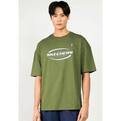 Áo Thun Tay Ngắn Unisex Skechers Skechers Authentic - Iconic Short Sleeve Tee - SL425U410-0104