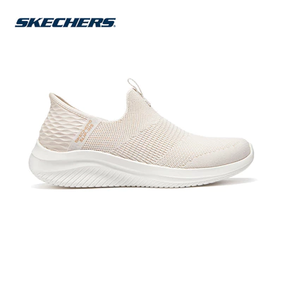 Giày Thể Thao Nữ Skechers Slip-ins Sport Ultra Flex 3.0 Cozy Streak Thường Ngày-149708-NAT Air-Cooled Memory Foam