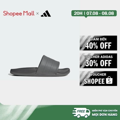 [Duy nhất 8.8 - VOUCHER 30%]adidas Phong cách sống DÉP ADILETTE COMFORT 2.0 Unisex Xám HQ2476