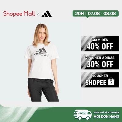 [Duy nhất 8.8 - VOUCHER 30%]adidas Phong cách sống Áo Thun Graphic Rằn Ri Nữ trắng IW5172