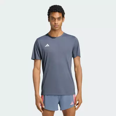 adidas Chạy Áo Thun Chạy Bộ Adizero Essentials Nam Đen KT4840