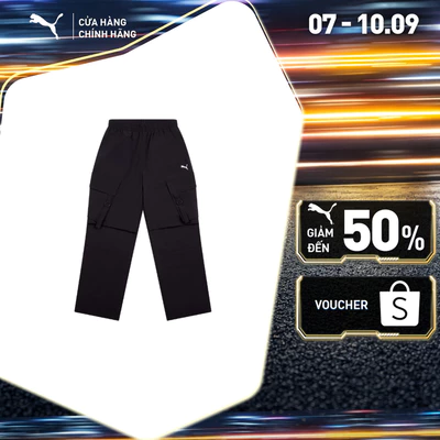 Quần Dài Thời Trang PUMA Nữ FUTURE ARCHIVE Pants Op Black Màu Đen