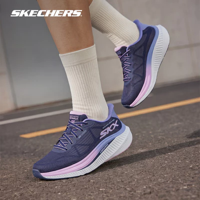 Giày Thể Thao Nữ Skechers Slip-ins GOwalk Max Cushioning Arch Fit Areena Đi Bộ - 125582-NVLV APMA