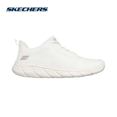 [ĐỘC QUYỀN ONLINE] Giày Thể Thao Nữ Skechers BOBS Sport B Flex Lo Flow Mesh Thường Ngày - 117716-WHT Memory Foam