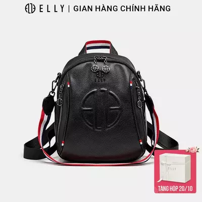 Balo nữ da thật ELLY EB30 balo thời trang đeo vai cao cấp công sở sang trọng