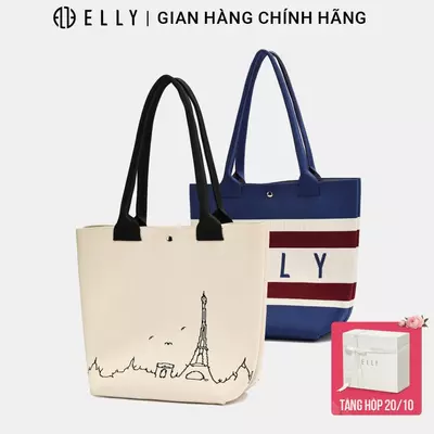 Túi xách nữ ELLY EL373 túi đeo vai xách tay thời trang công sở bền bỉ cao cấp tiện dụng đựng đồ cá nhân