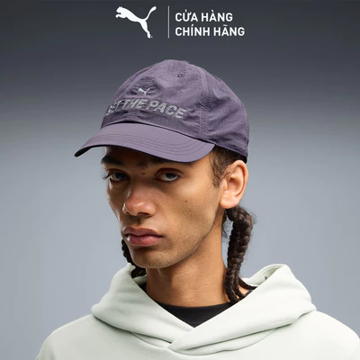 Nón Thể Thao PUMA Unisex RUN CULTURE SHORT VISOR CAP Inky Depths Màu Xám