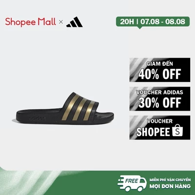 [Duy nhất 8.8 - VOUCHER 30%]adidas Swimming & Lifestyle Adilette Aqua Slides Unisex Black EG1758