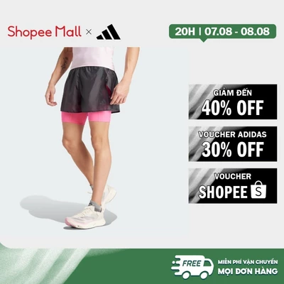 [Duy nhất 8.8 - VOUCHER 30%]adidas Chạy Quần Short 2 Trong 1 Chạy Bộ Tokyo Nam Đen IP3555