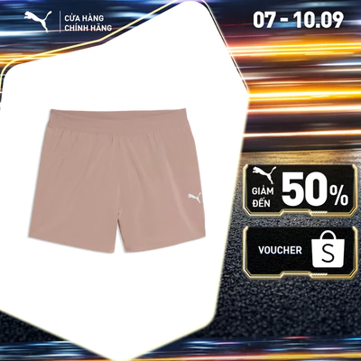 Quần Đùi Thể Thao PUMA Nam M DREAMRUN 5 DryCELL Short Sandstone Màu Be