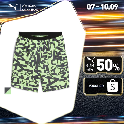 Quần Short Tập Luyện PUMA Nam AOP 7" STRETCH WOVEN SHORT
