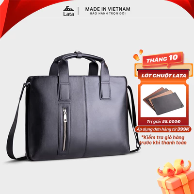 Cặp Công Sở Lata (Thời trang nam basic - Cặp da CADA01)