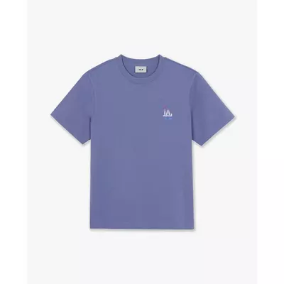 MLB - Áo thun unisex tay ngắn Monogram Gradient_3ATSM0764-07PPL