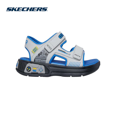 Xăng Đan/Dép Bé Trai Skechers Power Splash Hydro Gamer - 402271L-GYBK