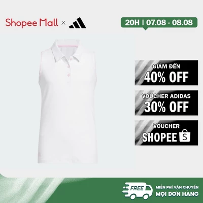 [Duy nhất 8.8 - VOUCHER 30%]adidas Đánh gôn Áo Polo Không Tay Chuyên Dụng Cho Trẻ Em Trẻ em trắng JP4045