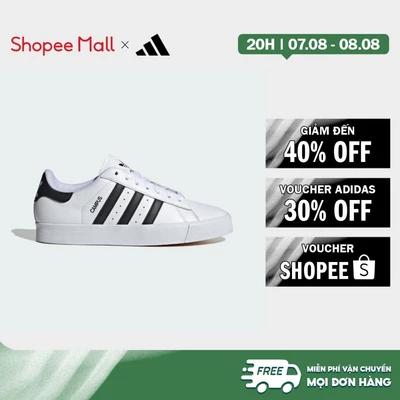 [Duy nhất 8.8 - VOUCHER 30%]adidas Phong cách sống Giày Vulc Campus Unisex trắng JI1918