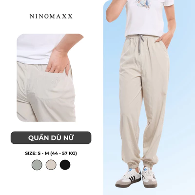 Quần Jogger Nữ Chất Nylon Năng Động Thời Trang NINOMAXX 2410006