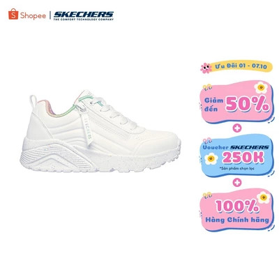 Giày Thể Thao Bé Gái Skechers Street UNO Lite Vivid Splash Thường Ngày - 310370L-WMLT