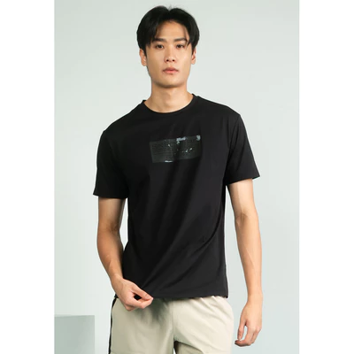 Áo Thun Tay Ngắn Nam Skechers Walking Performance Short Sleeve Tee - SP325M335-0018