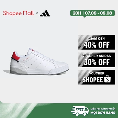 [Duy nhất 8.8 - VOUCHER 30%]adidas Phong cách sống Giày Court Tourino Nam trắng GZ0815