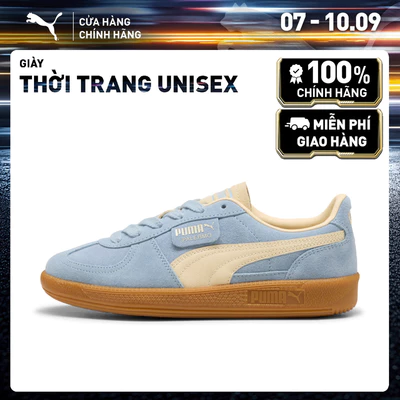 Giày Thời Trang PUMA Unisex Palermo Sea Illusion-Buttercream Màu Xanh