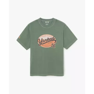 MLB - Áo thun unisex cổ tròn tay ngắn Vintage_3ATSV1463-50GNS