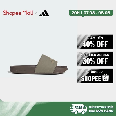 [Duy nhất 8.8 - VOUCHER 30%]adidas Phong cách sống Dép Sandal ĐI BƠI ADILETTE Unisex nâu IH9039