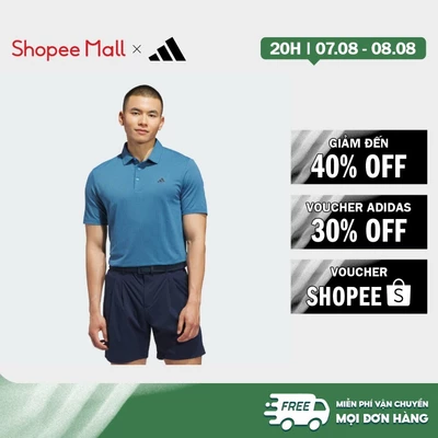 [Duy nhất 8.8 - VOUCHER 30%]adidas Đánh gôn ÁO POLO CHUYÊN DỤNG HOẠ TIẾT DỆT NỔI Nam Màu xanh da trời KB6795