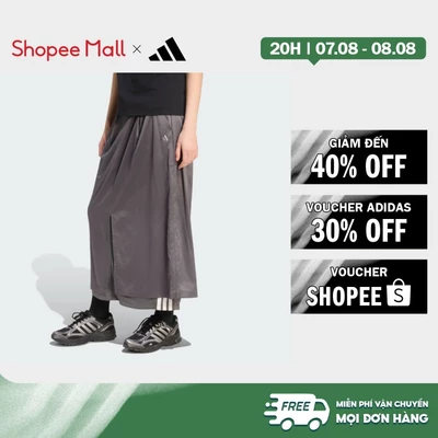 [Duy nhất 8.8 - VOUCHER 30%]adidas Phong cách sống LUX SATIN SK Nữ Xám KV0579