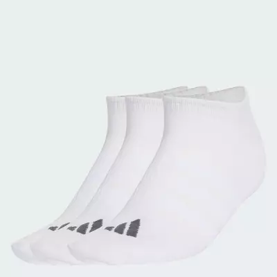 adidas Phong cách sống BỘ 3 ĐÔI TẤT ẨN THIN&LIGHT SPORTSWEAR Unisex trắng KR7113